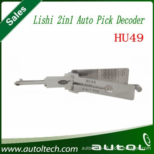 Lishi HU49 2 in 1 Auto Pick and Decoder For VW, Audi